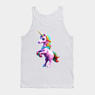 Cute unicorn Tank Top